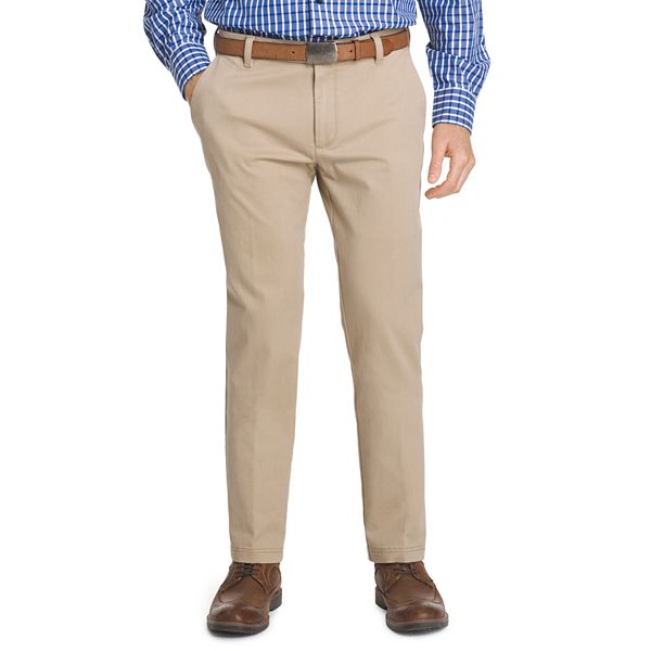 Men's IZOD Straight-Fit Performance Plus Flat-Front Chino Pants