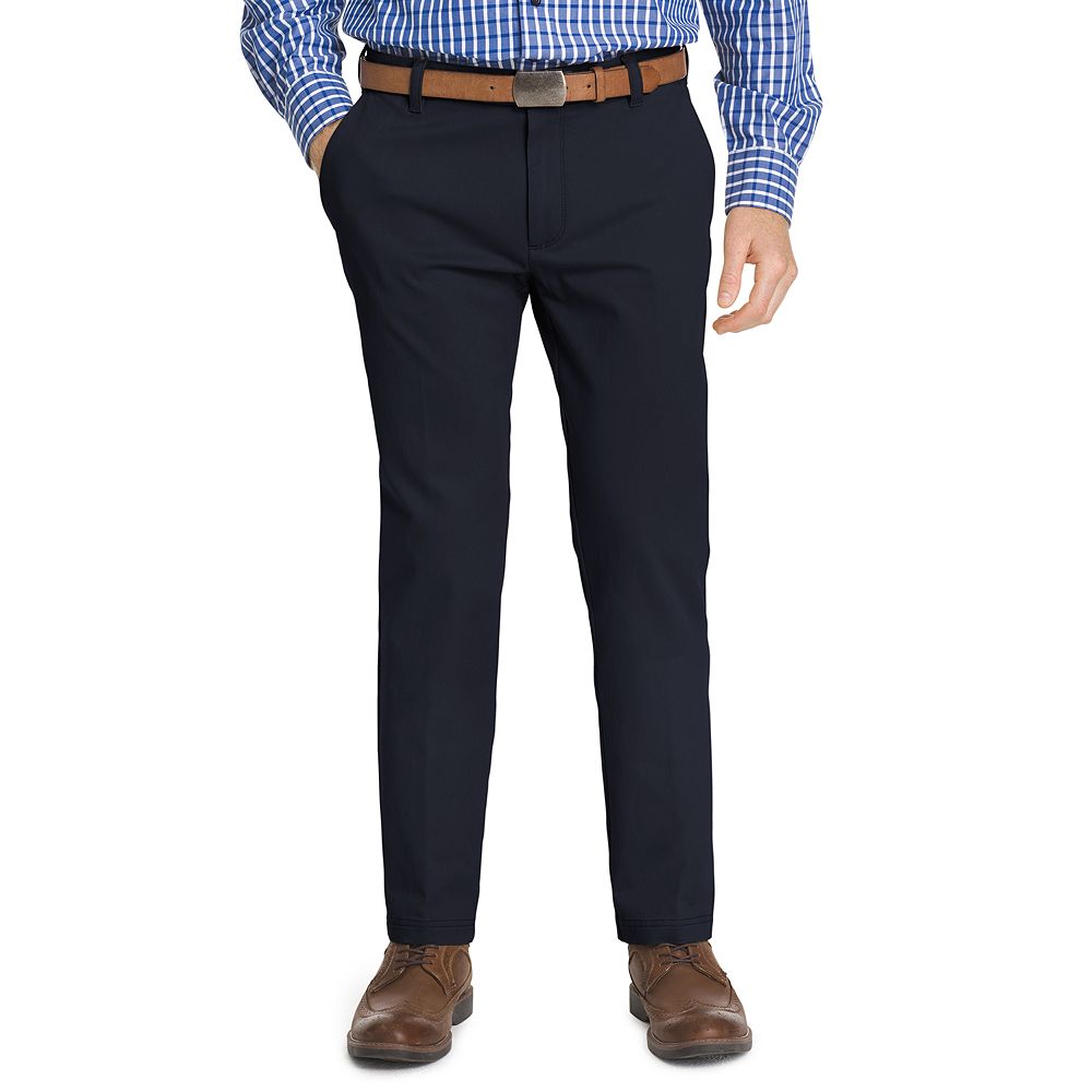 Men's IZOD Straight-Fit Performance Plus Flat-Front Chino Pants