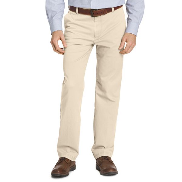 Men's IZOD Straight-Fit Performance Plus Flat-Front Chino Pants