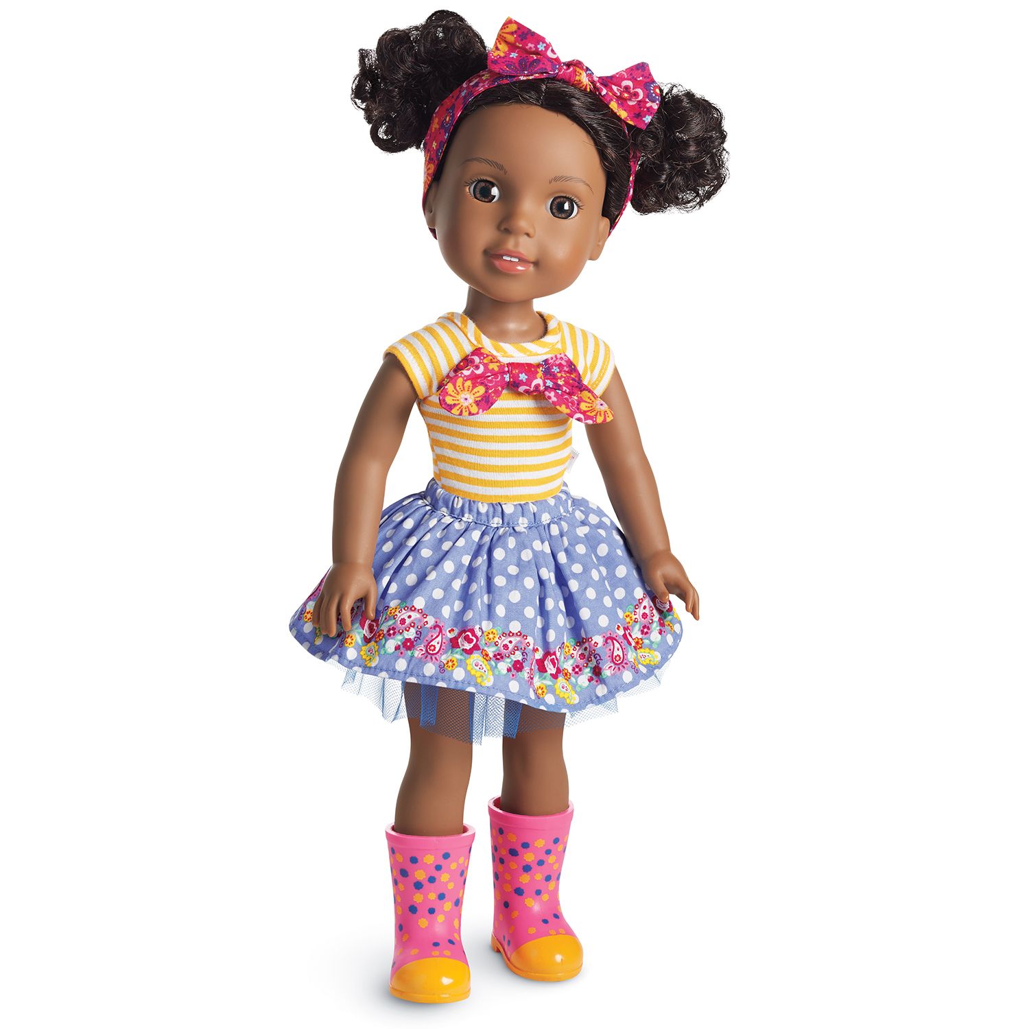 american girl welliewishers emerson doll & accessory set