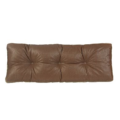 The Gripper Omega Tufted Bench Chair Pad