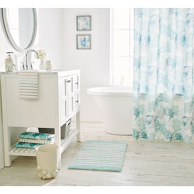 NEW! Sonoma Goods For Life™ Coastal Printed Shower Curtain