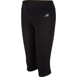 Girls 7-16 New Balance Black Performance Capri Leggings