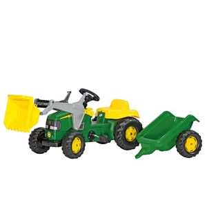 John Deere Kids' Tractor with Trailer Ride-On by Kettler