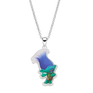 DreamWorks Trolls Kids' Silver-Plated Branch Pendant