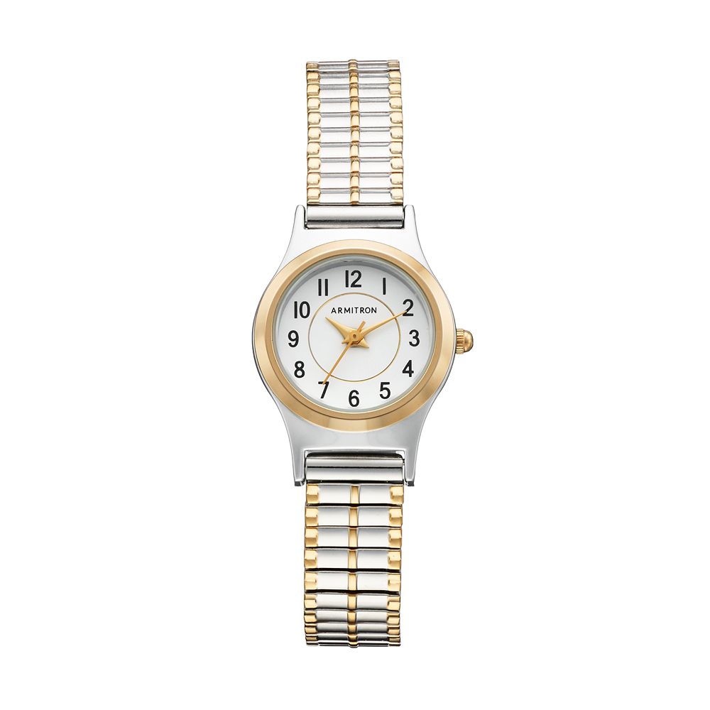 Armitron Womens Two Tone Expansion Watch - 75/5420WTTT