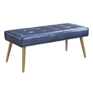 Ave Six Amity Metallic Finish Bench