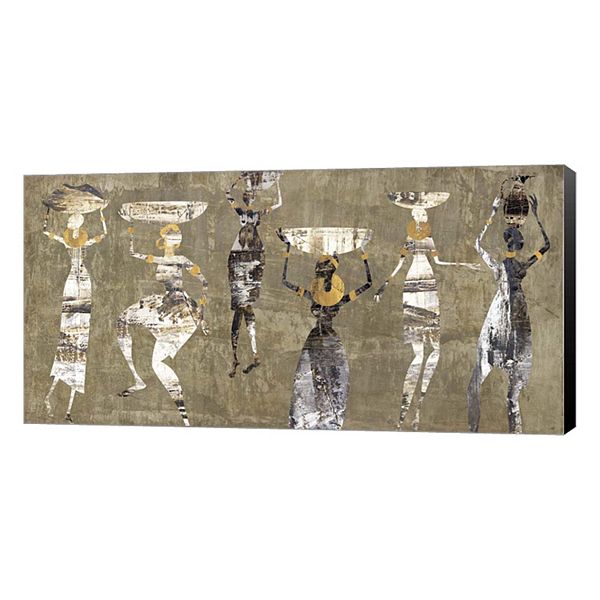 Metaverse Art African Dance Canvas Wall Art