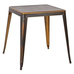 OSP Designs Bristow Antique Metal Table