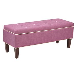 OSP Accents Cambridge Tufted Storage Bench