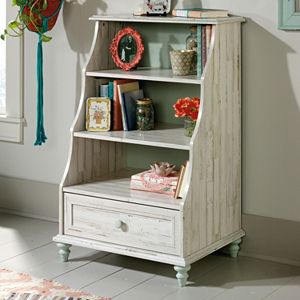 Sauder Eden Rue Distressed Bookcase