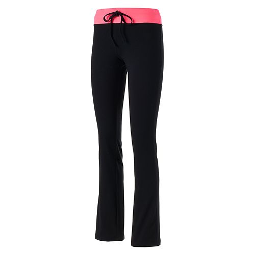 Juniors' SO® Slim Bootcut Yoga Pants