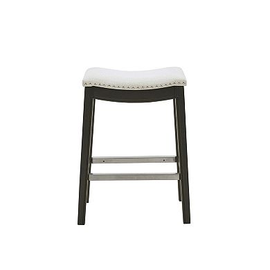 Madison Park Nomad 27" Saddle Counter Stool