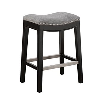 Madison Park Nomad 27" Saddle Counter Stool