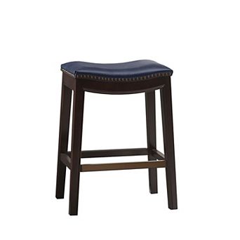 Madison Park Nomad 27" Saddle Counter Stool