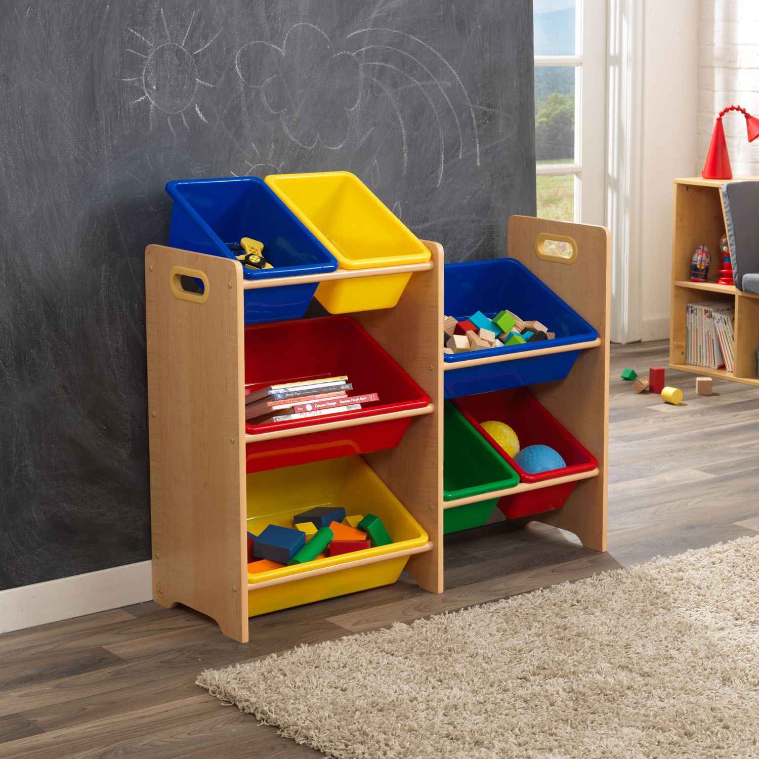 toy storage units bins