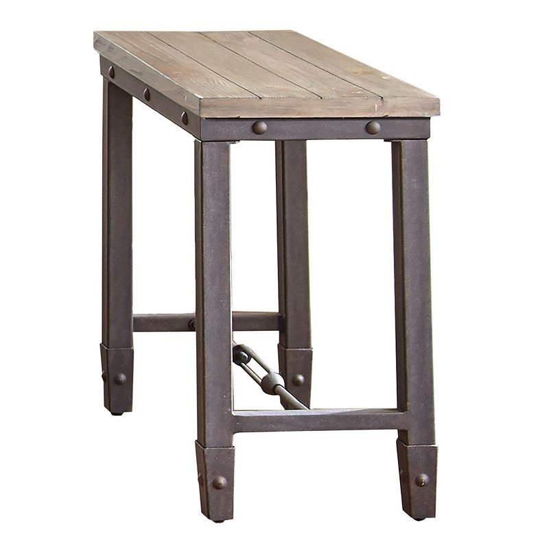 Jersey Chairside End Table, Brown