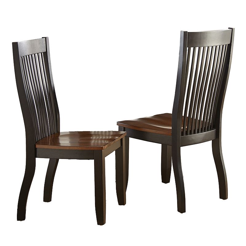 Lawton Dining Chair 2-piece Set, Brown