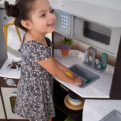 KidKraft Ultimate Corner Play Kitchen with Lights & Sounds