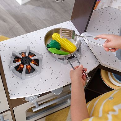 KidKraft Ultimate Corner Play Kitchen with Lights & Sounds