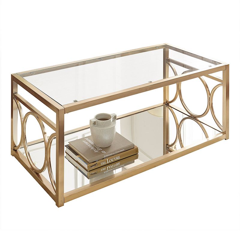 Olympia Coffee Table, Gold