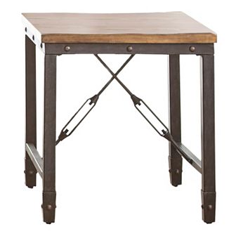 Ashford Industrial 24" x 23" End Table
