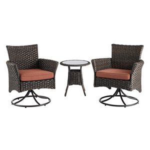 SONOMA Goods for Life™ Biscay Patio Motion Chair & End Table 3-piece Set