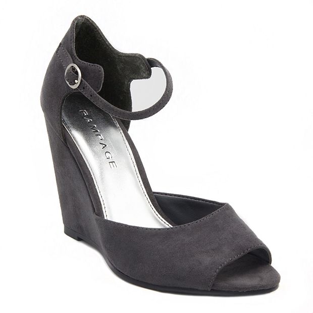 Rampage black wedges clearance