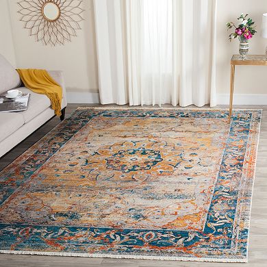 Safavieh Vintage Persian Alexandria Framed Floral Rug