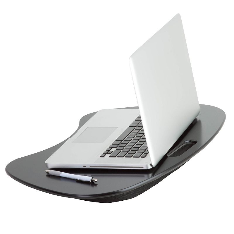Honey-Can-Do TBL-02869 Portable Lap Desk with Handle, 23 by 16 by 2.5-Inch, Black