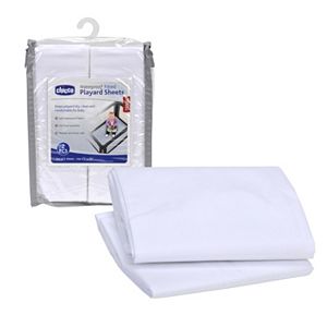 Chicco 2-pk. Waterproof Playard Sheet Set