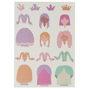 Mix & Match Princess Temporary Tattoo Kit