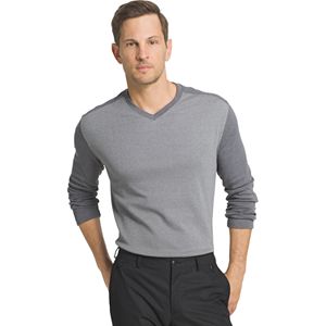 Men's Van Heusen Jaspe Classic-Fit Colorblock V-Neck Sweater