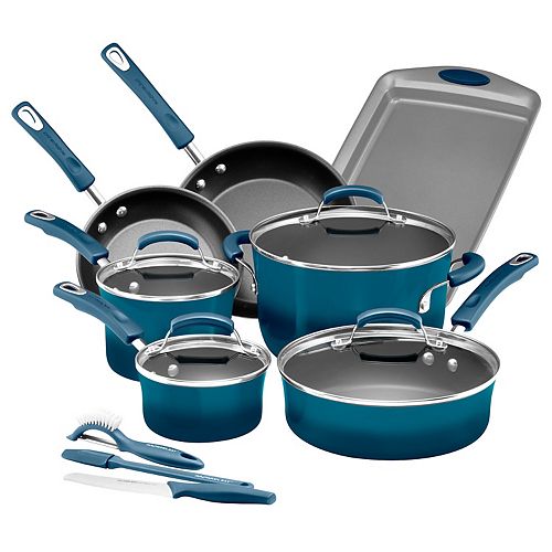 Rachael Ray Brights 14-pc. Nonstick Cookware Set