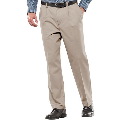 Men's Croft & Barrow® Easy-Care Classic-Fit Pleated Pants