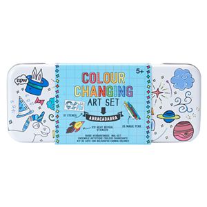 Coloring Changing Art Set Tin