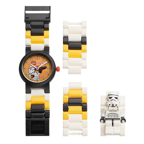 Sightseeing Først gryde LEGO Kids' Star Wars Stormtrooper Minifigure Interchangeable Watch Set