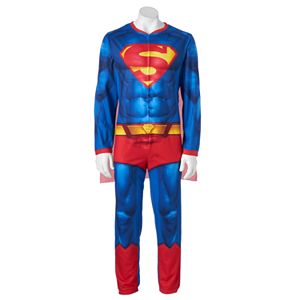 Men's DC Comics Superman Shield Microfleece Union Suit