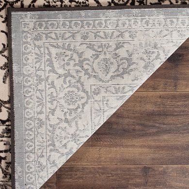 Safavieh Brilliance Ariana Framed Floral Rug