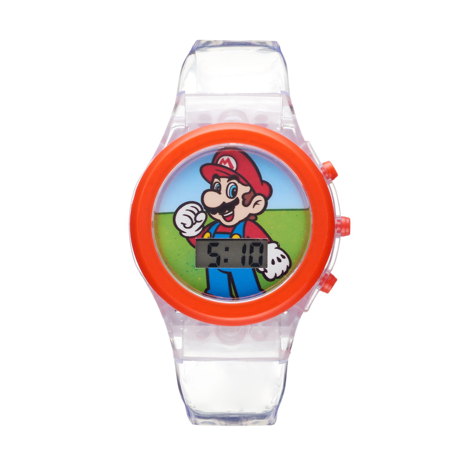 mario digital watch