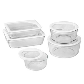 Pyrex 10 pc Ultimate Glass Food Storage Set
