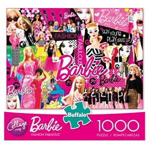 Buffalo Games 1000-pc.Collage Crazy Fashion Fabulous Barbie Puzzle