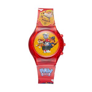 Paw Patrol Chase, Marshall, Rocky & Rubble Kids' Digital Light-Up Watch