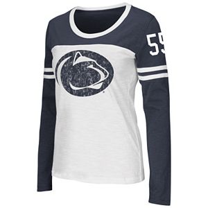 Women's Campus Heritage Penn State Nittany Lions Hornet Football Tee