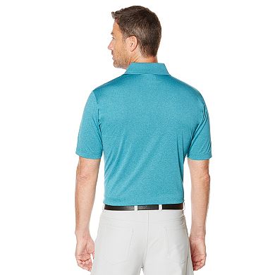 Men's Grand Slam Heathered Golf Polo