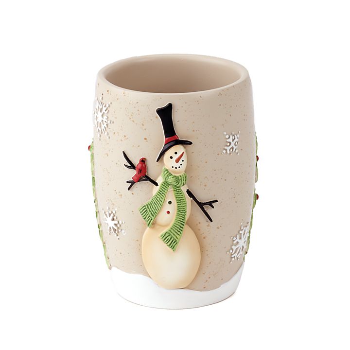 Avanti Snowman Bathroom Accessories Collection