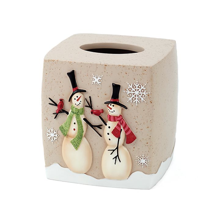 Avanti Snowman Bathroom Accessories Collection