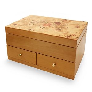 Mele & Co. Monterey Wooden Jewelry Box