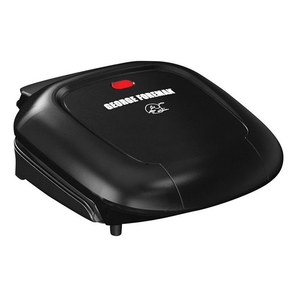 George Foreman 5 Serving Classic Plate Electric Grill in Black with Drip  Pan 985114387M - The Home Depot