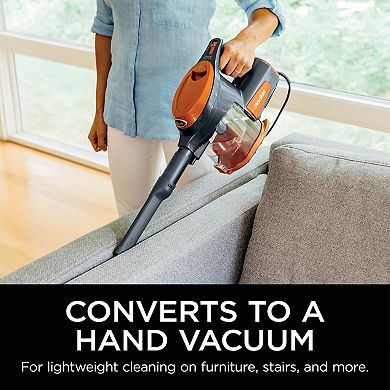 Shark® Rocket® Ultra-Light Corded Bagless Stick Vacuum for Carpet and Hard Floor Cleaning with Swivel Steering, Detachable Hand Vacuum, Convenient Storage, and Easy-Empty Dustcup, HV301